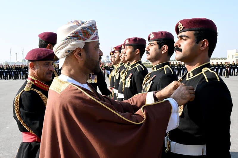الحرس السلطاني العماني يحتفل بيومه السنوي تحت رعاية معالي السيد وزير الخارجية