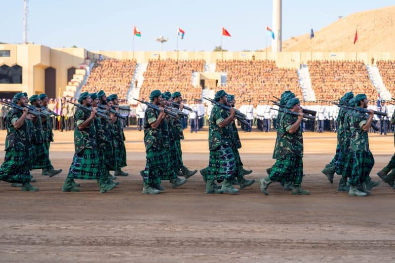 His Majesty graces National Day’s Grand Military Parade