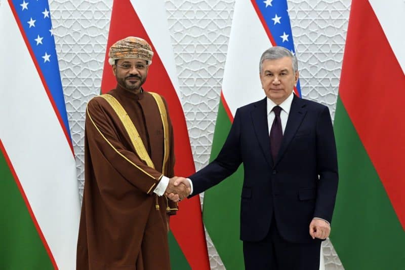 His Majesty sends a written message to the President of Uzbekistan
