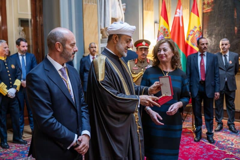 جلالةُ السُّلطان المُعظّم يزور مجلس الشّيوخ الإسباني
