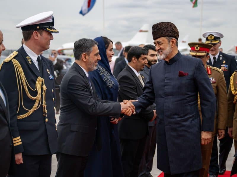 His Majesty concludes visit to Netherlands.