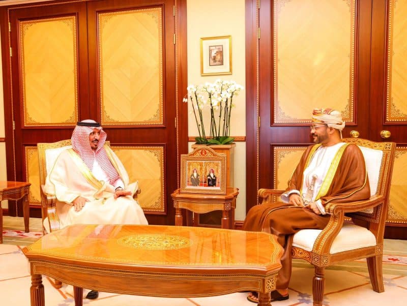 جلالة السلطان المعظم يتلقى رسالة من خادم الحرمين الشريفين