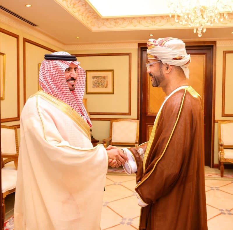 جلالة السلطان المعظم يتلقى رسالة من خادم الحرمين الشريفين