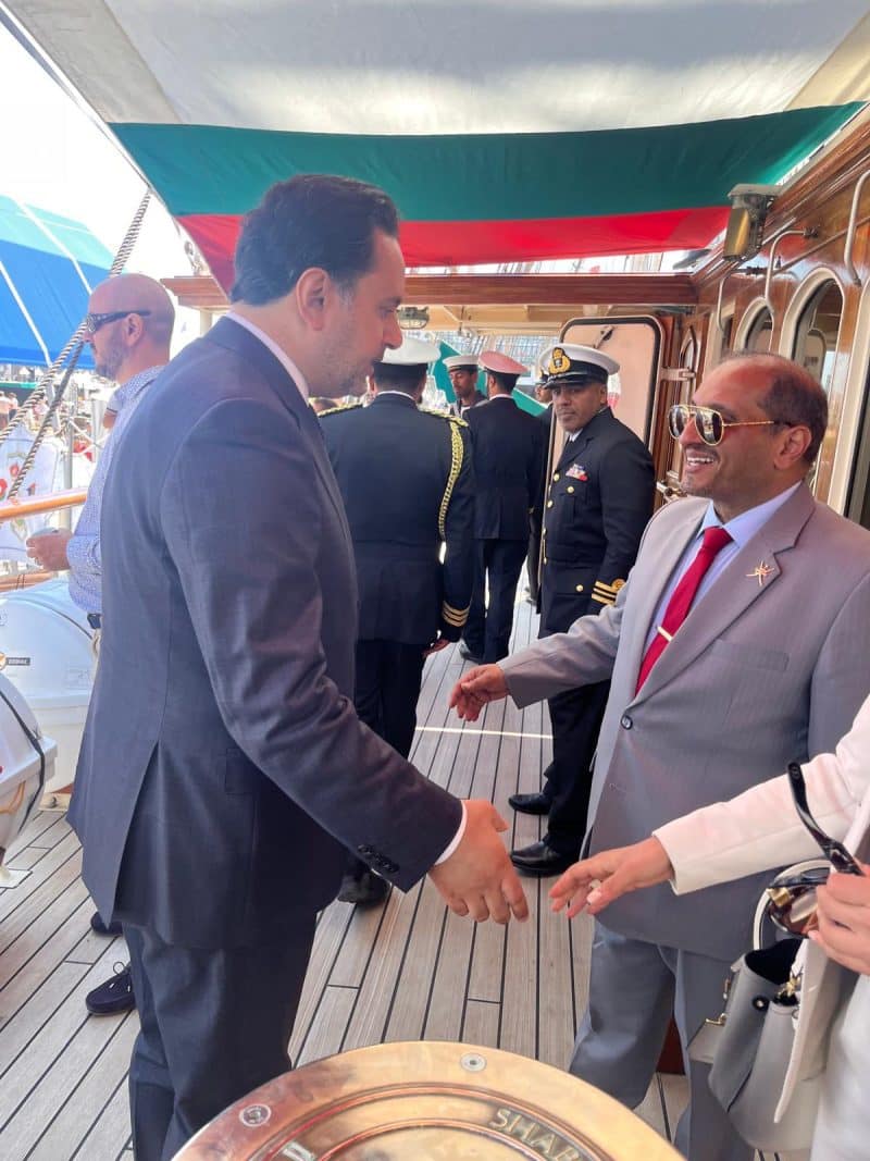 France: Shabab Oman II wins award at Sailing Festival