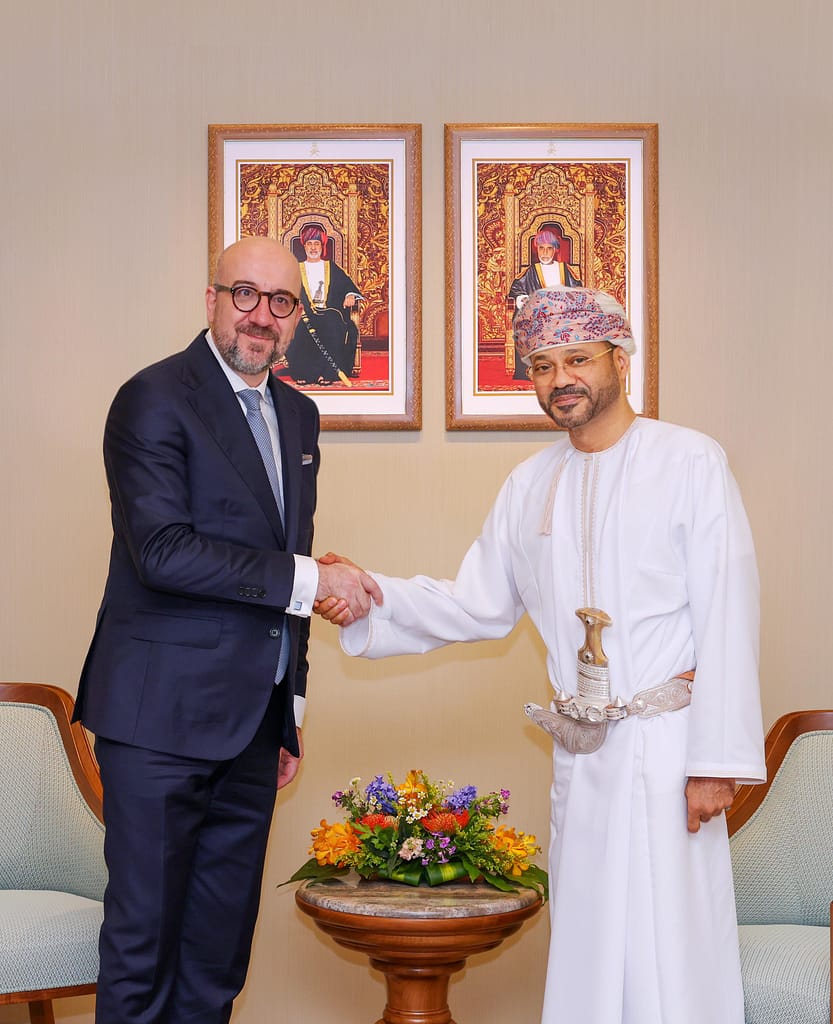 معالي السيد وزير الخارجية يستقبل رئيس المجلس الأوروبي السابق