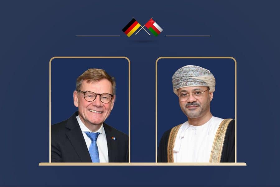 معالي السيد وزير الخارجية يتلقى اتصالا هاتفيا من نظيره الألماني