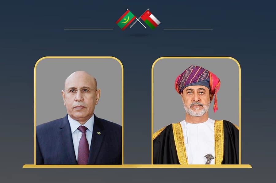 His Majesty sends message to President of Mauritania