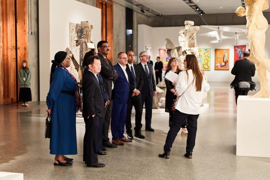Russia: Ambassador at reception by Moscow City Tourism Committe