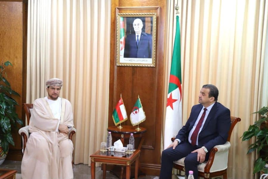 الجزائر: وزير المحروقات والمناجم الجزائري يستقبل سفير سلطنة عُمان