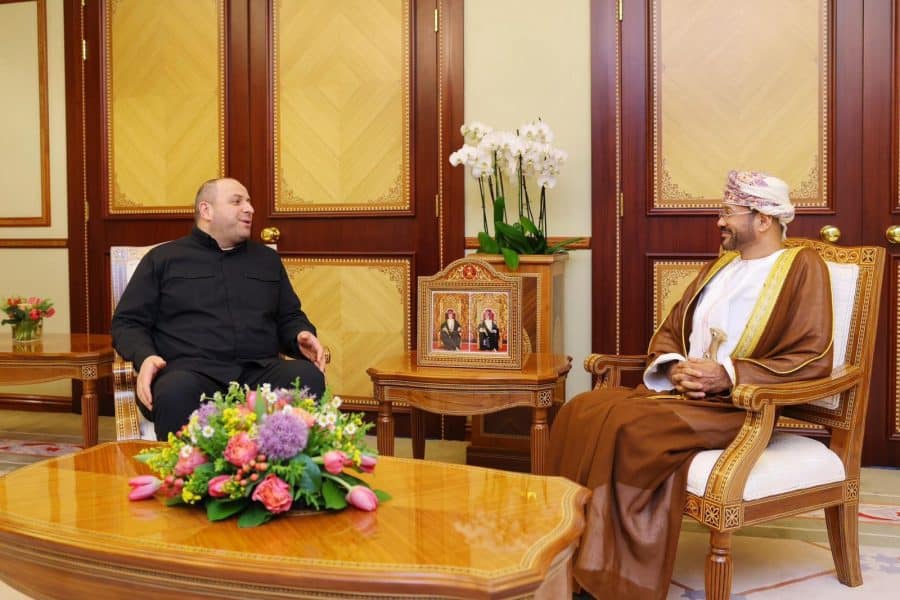 Minister recieves Ukraine Secretary of the National Security Council