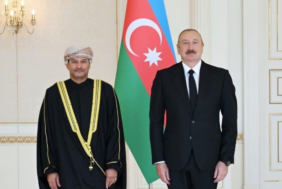 Azerbaijan: President receives Ambassador's credentials