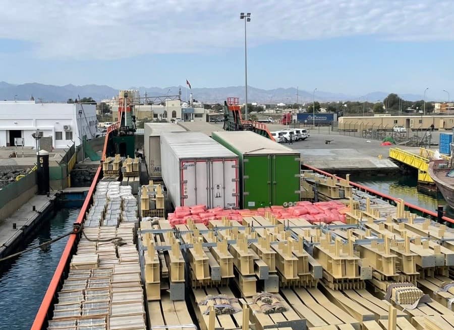 Shinas Port handles more than 2 million tonnes of cargo
