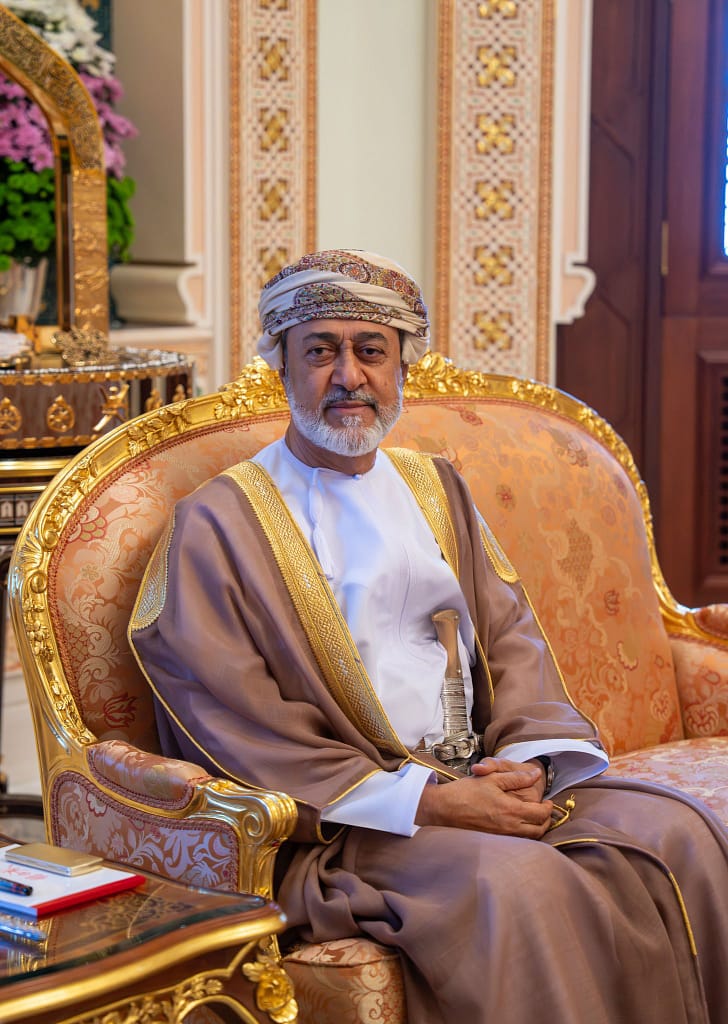 جلالة السلطان المعظم يستقبل وزير خارجية دولة الكويت