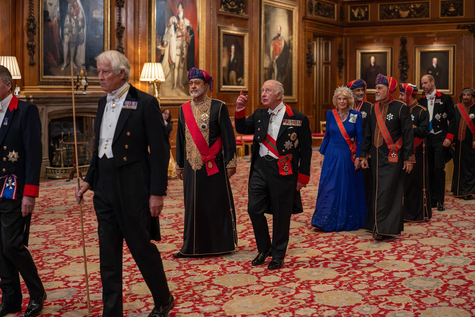 State Banquet for His Majesty at Windsor