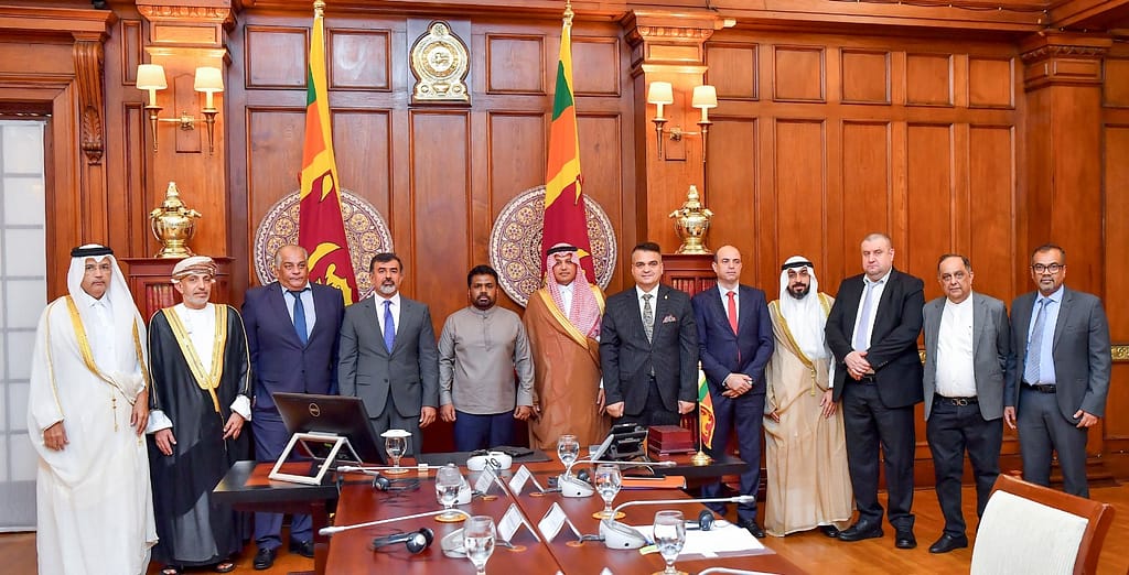 Sri Lanka: Ambassador at Arab Ambassadors Council meeting with the President