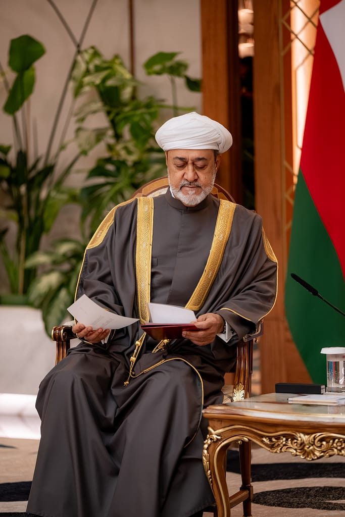 جلالةُ السُّلطان والرّئيسُ الكازاخستاني يعقدان جلستيْ مُباحثات ثنائيّةً ومُوسّعةً