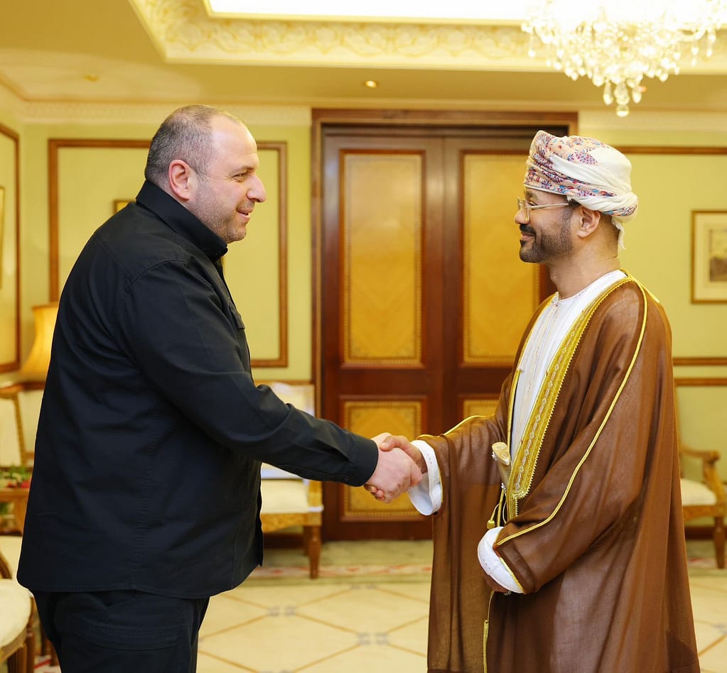 معالي السيد وزير الخارجية يستقبل أمين مجلس الأمن القومي الأوكراني