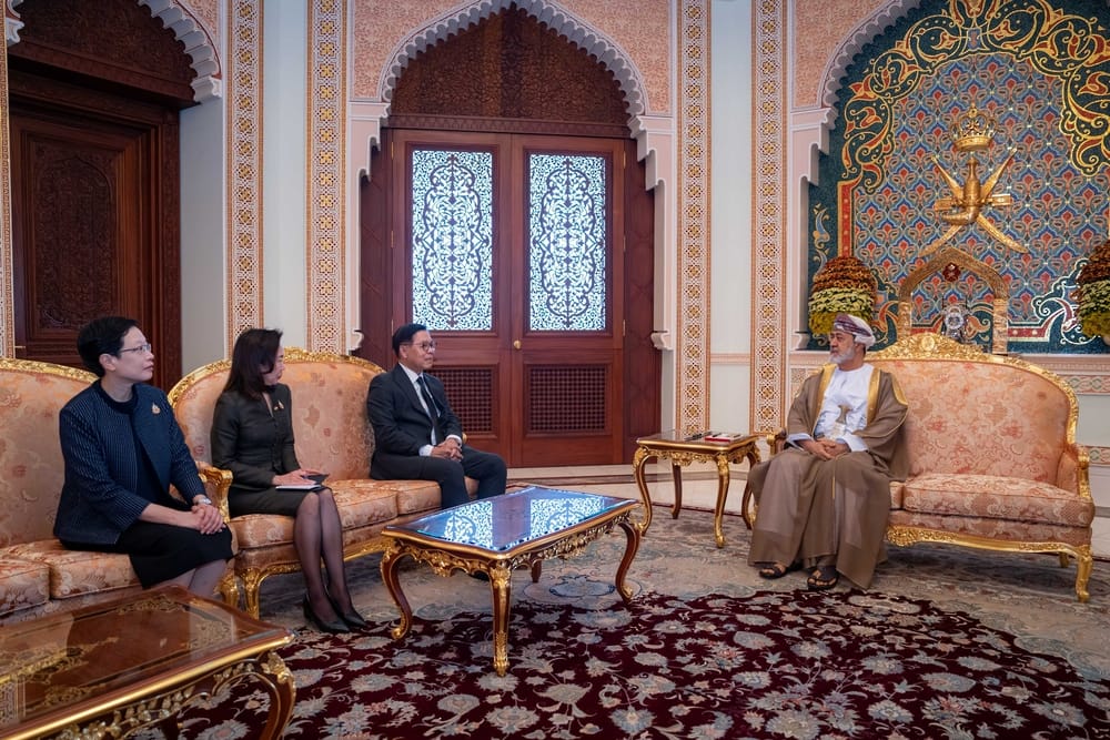 جلالة السلطان يستقبل نائب رئيس الوزراء وزير الخارجية التايلاندي