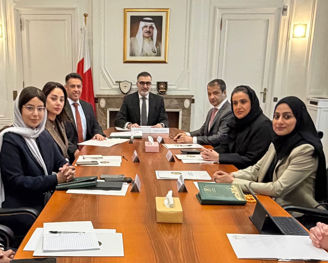 Belgium: The Embassy of the Sultanate of Oman participates in the extraordinary meetings of the Council of Ambassadors of the Gulf Cooperation Council countries.