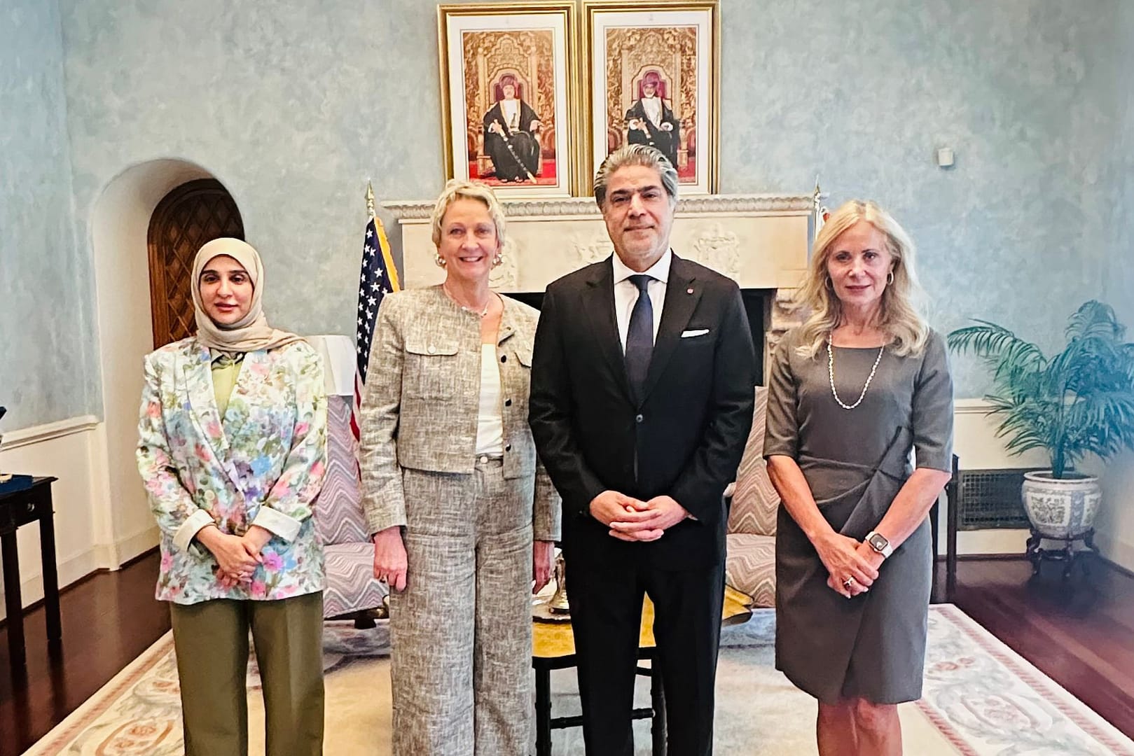 Washington: Ambassador meets with CEO of National Geographic Society