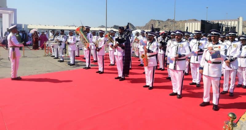 Port Sultan Qaboos receives Indian navy sailing vessel Kaundinya