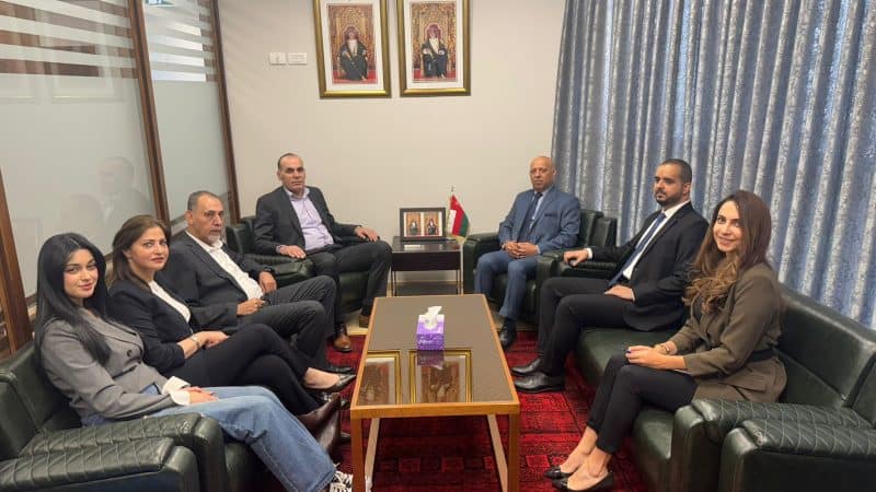فلسطين: السفير يستقبل الأمين العام للمجلس الأعلى للشباب والرياضة
