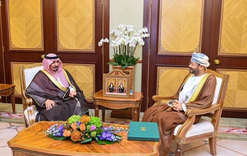 جلالة السلطان المعظم يتلقى رسالة خطية من ولي العهد السعودي
