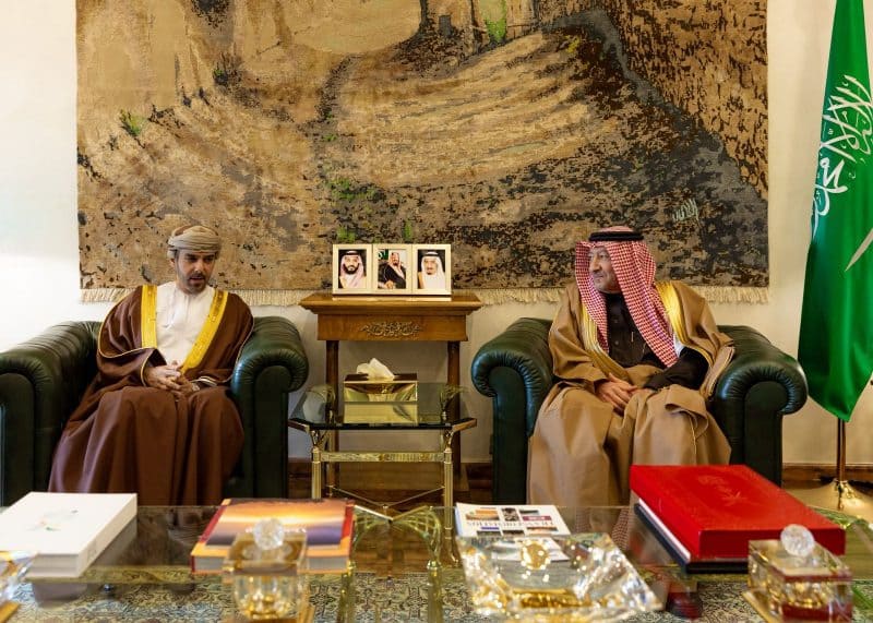جلالة السلطان المعظم يبعث رسالة خطية لولي العهد السعودي