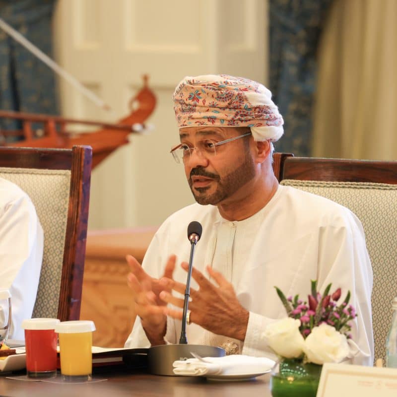 معالي وزير الخارجية في الاجتماع السنوي مع أصحاب السعادة السفراء ورؤساء البعثات الدبلوماسية والمنظمات الدولية لدى سلطنة عُمان