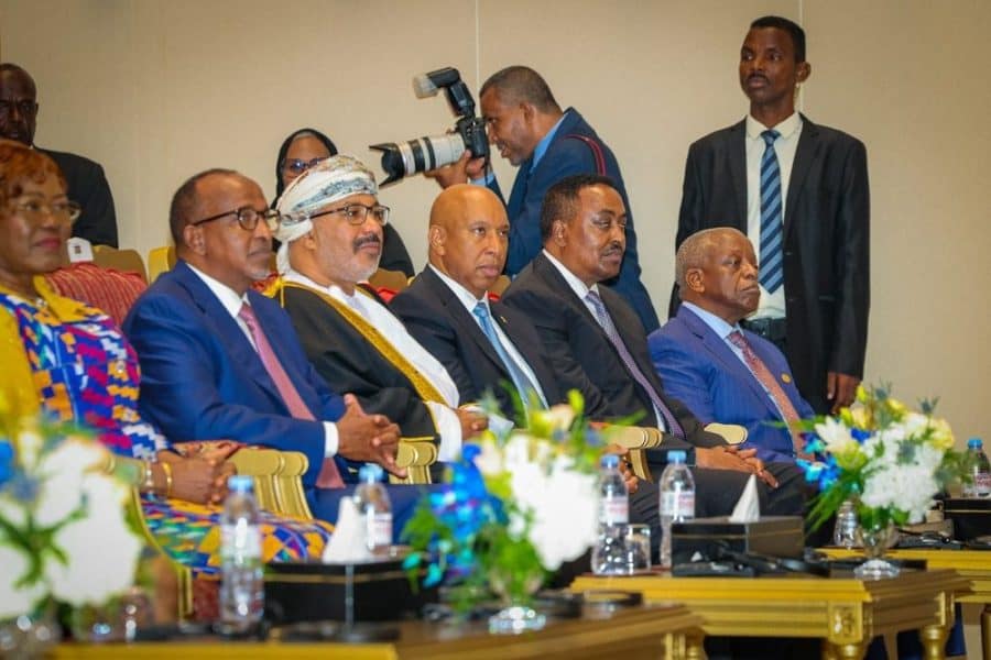 Djibouti: Oman at Presidential swearing in ceremony