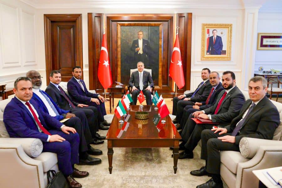 Türkiye: The ambassador participates in a meeting held by the Turkish Foreign Minister for the ambassadors of the GCC