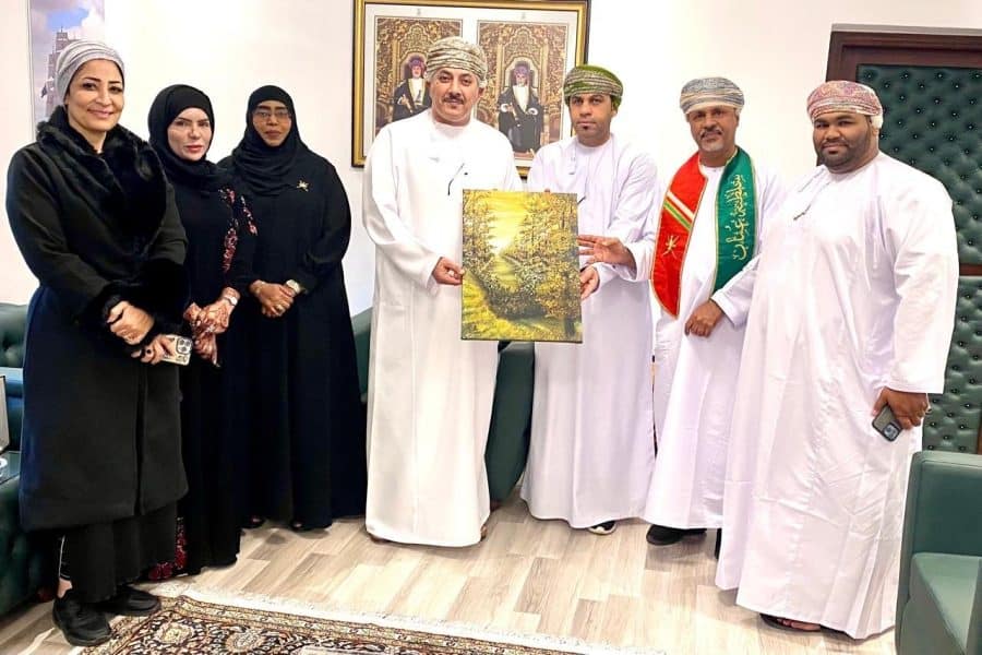 Jordan: Ambassador receives Omani women delegation