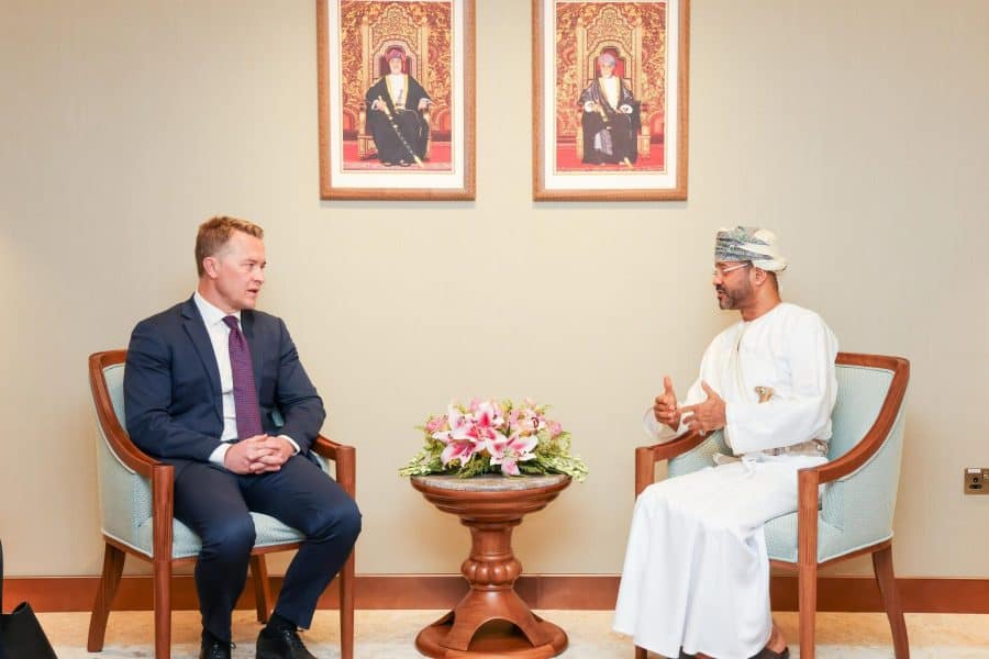 Minister meets State Secertary at Norigian Foreign Minstry