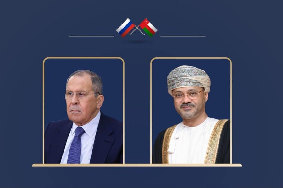 اتصال هاتفي بين معالي السيد وزير الخارجية ونظيره الروسي