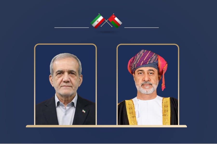 His Majesty receives telephone call from President of Iran