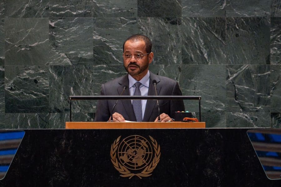 Upon a high assignment, His Excellency the Foreign Minister the Sultanate of Oman’s delegation to the Future Summit held at the United Nations headquarters on the sidelines of the 79th session of the Assembly