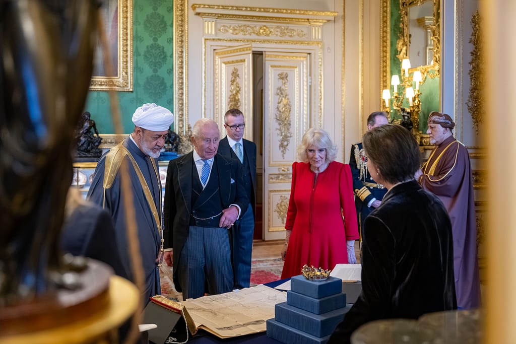 His Majesty, King Charles and Queen Camilla visit Royal Collection at Windsor