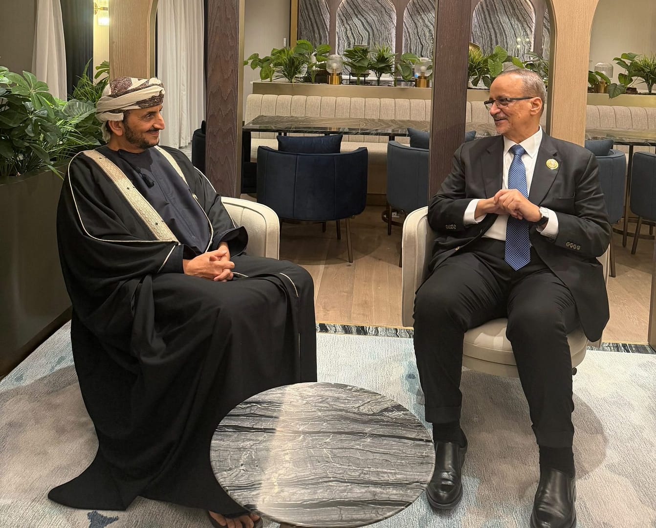 Political Undersecretary holds bilateral talks on the sidelines of OIC meetings
