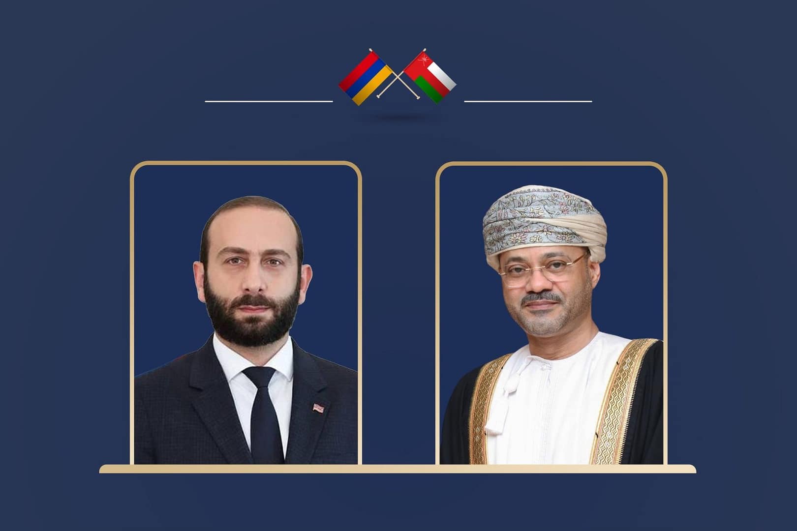 معالي السيد وزير الخارجية يتلقى اتصالا هاتفيا من نظيره الأرميني