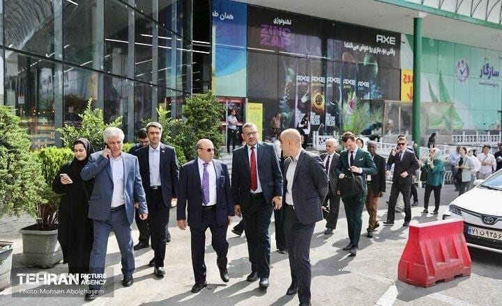 إيران: نائب رئيس البعثة يشارك في زيارة ميدانية لرؤساء البعثات الأجنبية