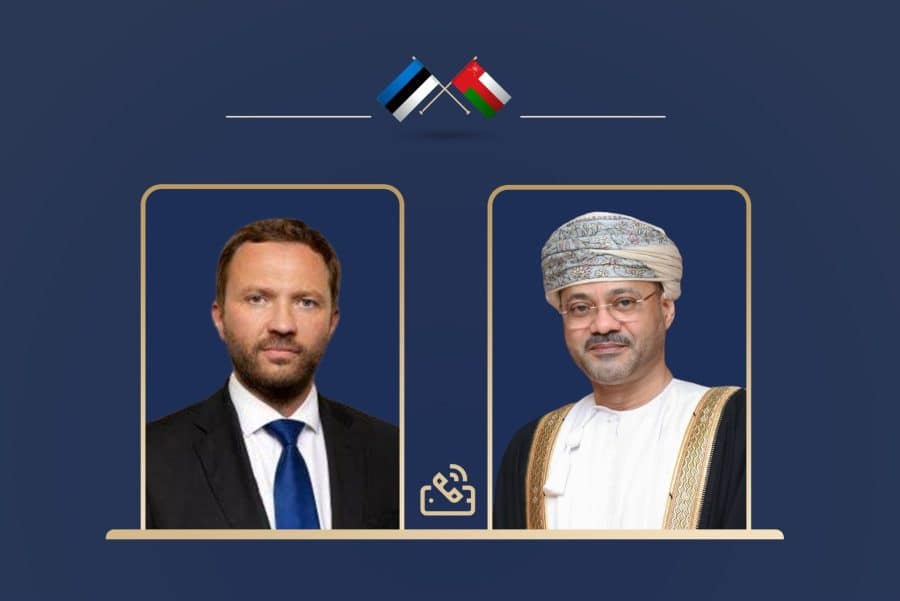 معالي السيد وزير الخارجية يتلقى اتصالا هاتفيا من وزير خارجية استونيا