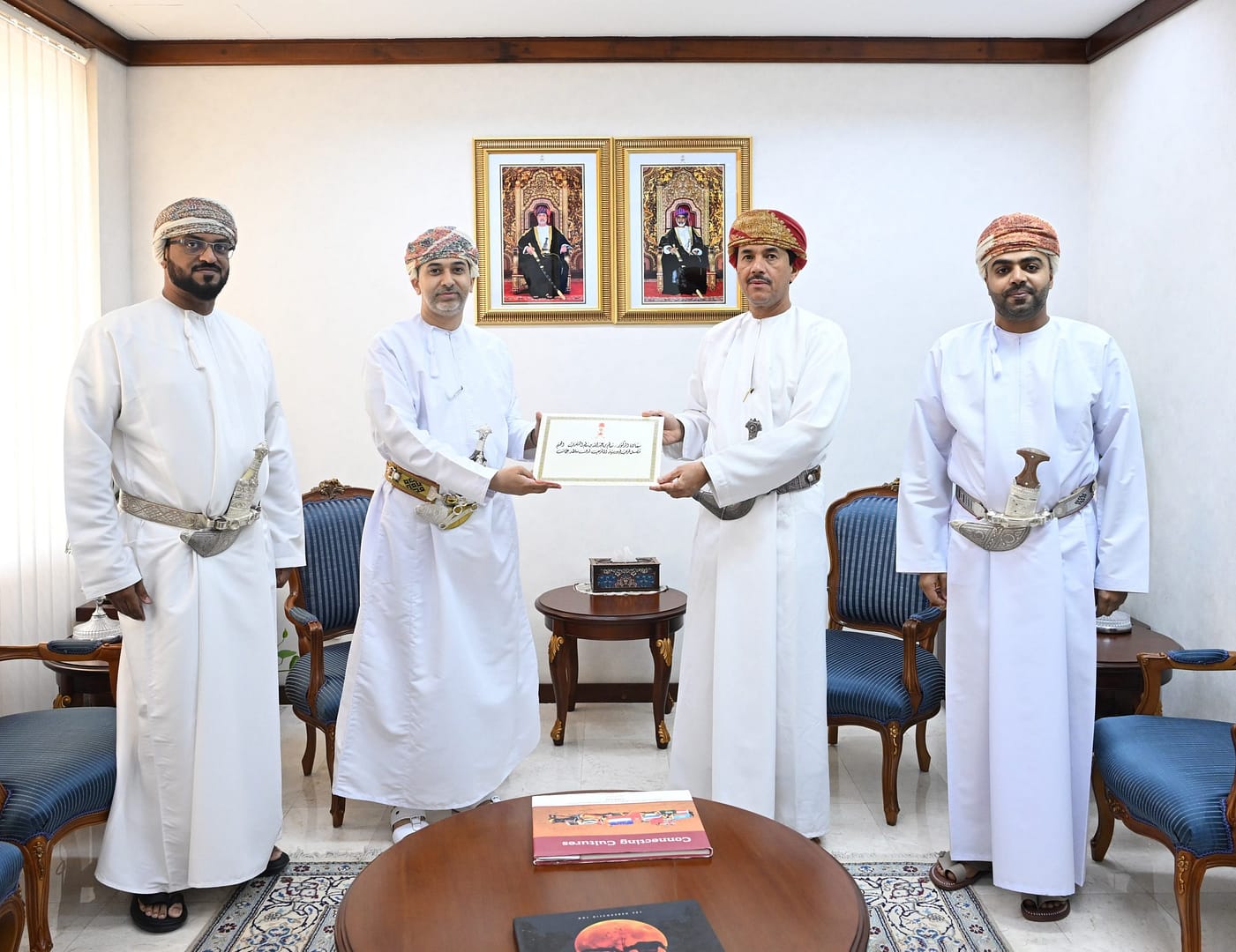 الإجازة القنصلية لـ سعادة الدكتور سالم بن عبدالله الشنفري بتعيينه قنصلاً فخرياً لجمهورية المالديف في مسقط
