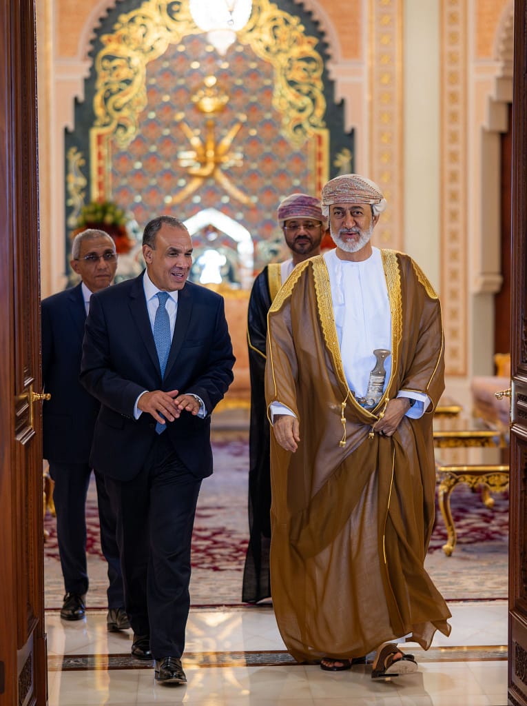 His Majesty receives Egyptian Minister of Foreign Affairs