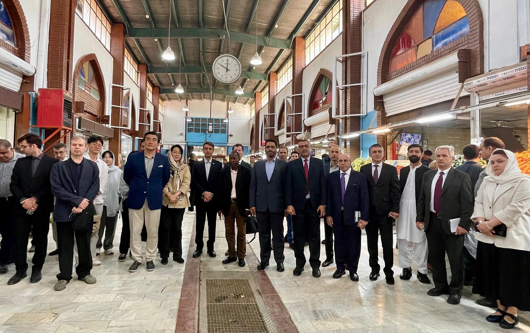 إيران: نائب رئيس البعثة يشارك في زيارة ميدانية لرؤساء البعثات الأجنبية