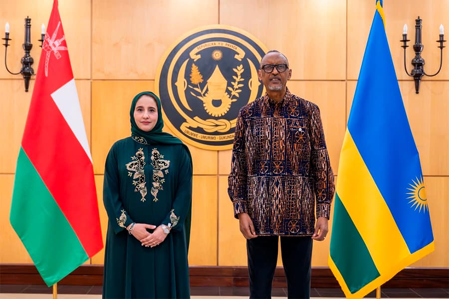 His Majesty sends message to president of Rwanda