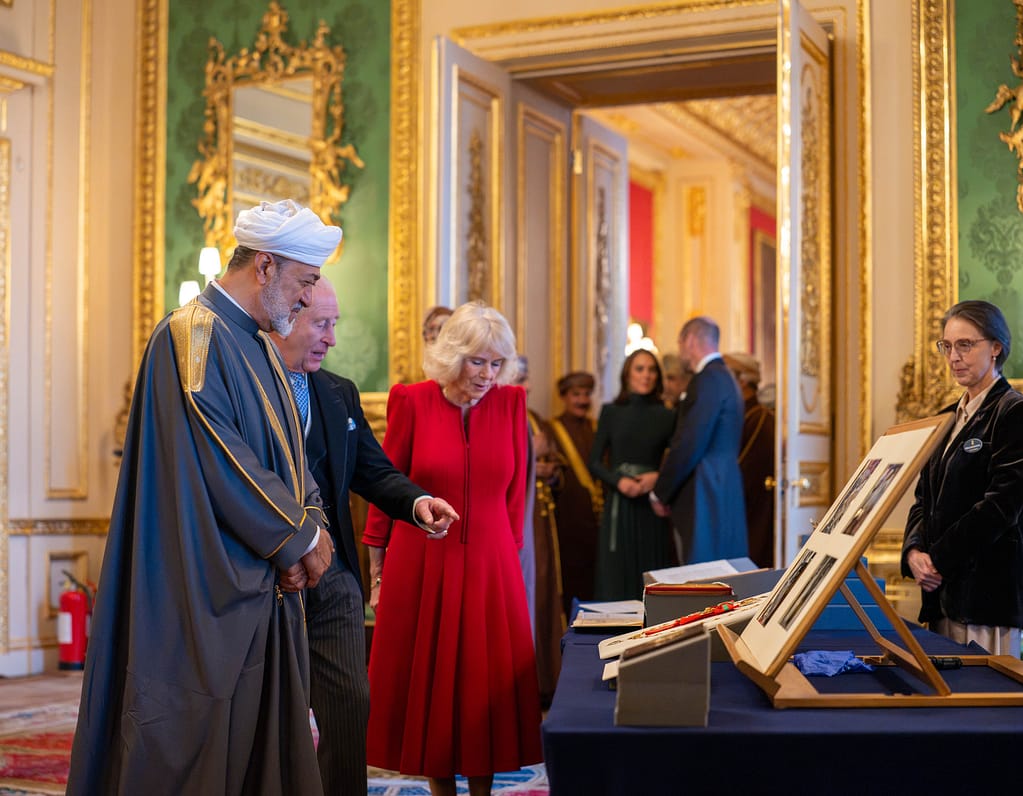 His Majesty visits Royal Collection at Windsor Castle