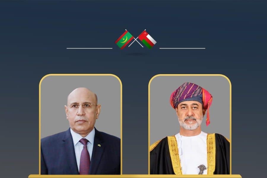 جلالة السلطان المعظم يبعث رسالة خطية إلى الرئيس الموريتاني