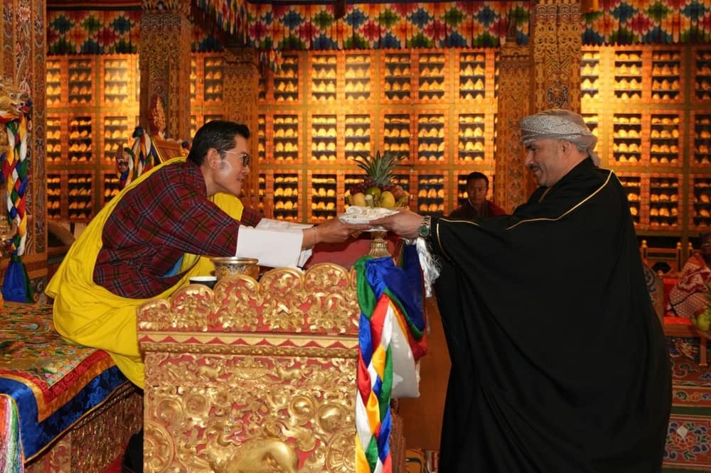 Ambassador to Bhutan presents credentials
