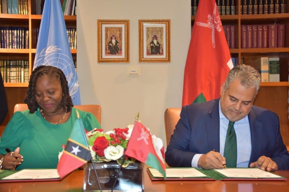 Oman, Saint Kitts and Nevis establish diplomatic relations