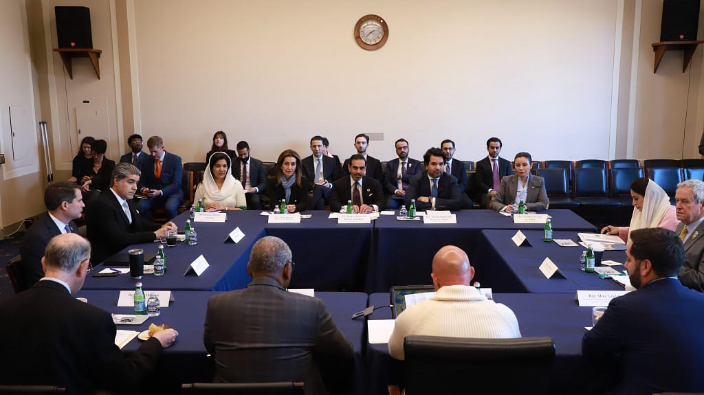 Washington: Ambassador at GGC and Jordan meeting with House Foreign Affairs Committee